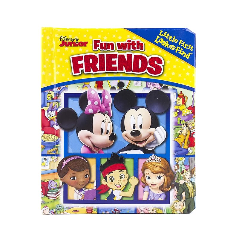 Disney Junior Mickey, Minnie, Sofie and More! - Fun with Friends Little First Look and Find - PI Kids by Editors of Phoenix International Publications