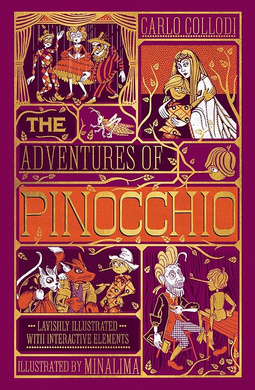 The Adventures of Pinocchio (MinaLima Edition): (Ilustrated with Interactive Elements) by Carlo Collodi