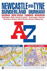 Newcastle upon Tyne A-Z Street Atlas (paperback)