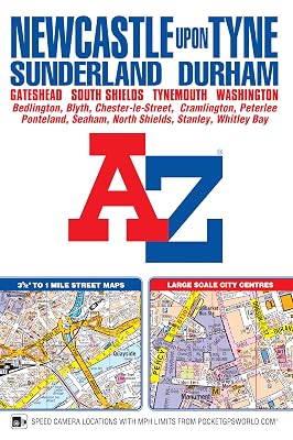 Newcastle upon Tyne A-Z Street Atlas (paperback)