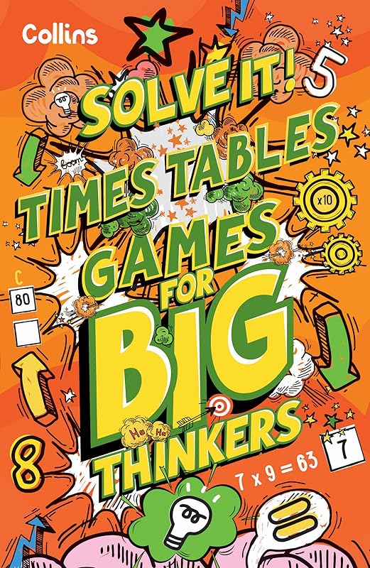 Times Table Games for Big Thinkers (Solve It!) by Collins