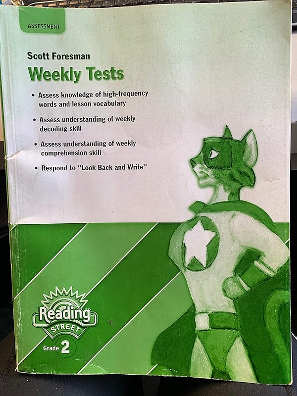 Pearson Scott Foresman Weekly Tests (Reading Street Grade 2) by Pearson Prentice Hall