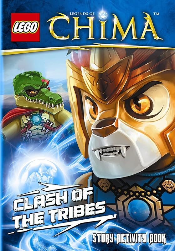 LEGO Legends of Chima: Clash of the Tribes Story Activity Book by unknown author