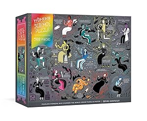 Women in Science Puzzle: Fearless Pioneers Who Changed the World 500-Piece Jigsaw Puzzle & Poster : Jigsaw Puzzles for Adults and Jigsaw Puzzles for Kids by Rachel Ignotofsky