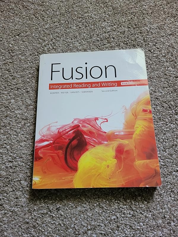 Fusion: Integrated Reading and Writing, Book 1 by Dave Kemper
