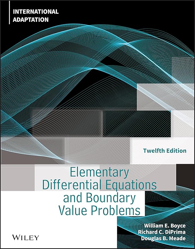 Elementary Differential Equations and Boundary Value Problems by William E. Boyce