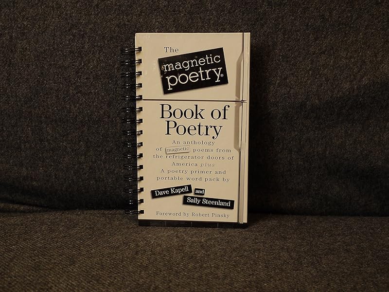 The Magnetic Poetry Book of Poetry by Dave Kapell