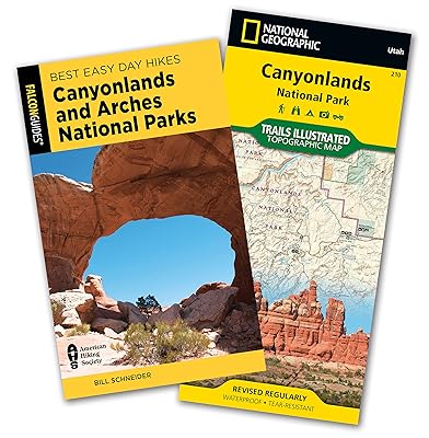 Best Easy Day Hiking Guide and Trail Map Bundle: Canyonlands and Arches