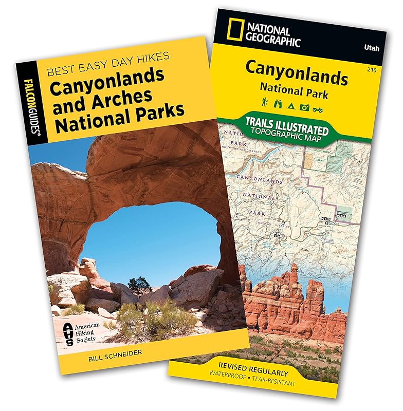 Best Easy Day Hiking Guide and Trail Map Bundle: Canyonlands and Arches by Bill Schneider