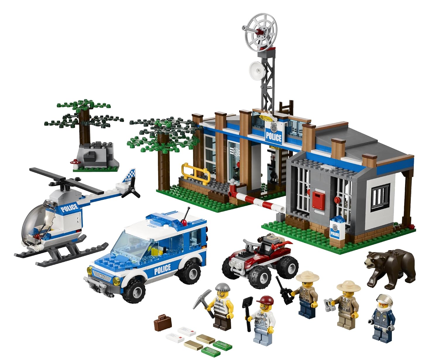 【史低】 lego city police forest station 4440乐高森林警察局$57.