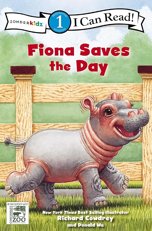 Fiona Saves the Day: Level 1 (I Can Read! / A Fiona the Hippo Book) by Zondervan