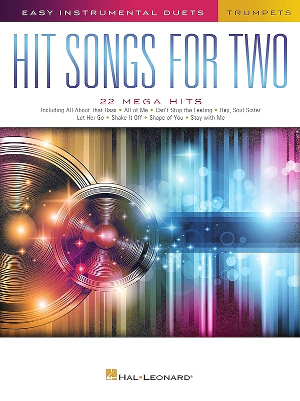 Hit Songs for Two Trumpets - Easy Instrumental Duets by Hal Leonard Corporation