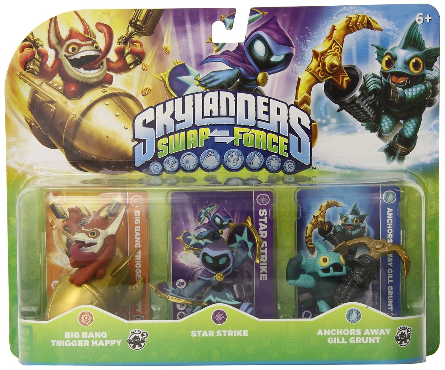 

Skylanders SWAP Force Triple Character Pack
