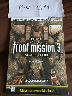 Front Mission 3 Official Strategy Guide (Brady Games)