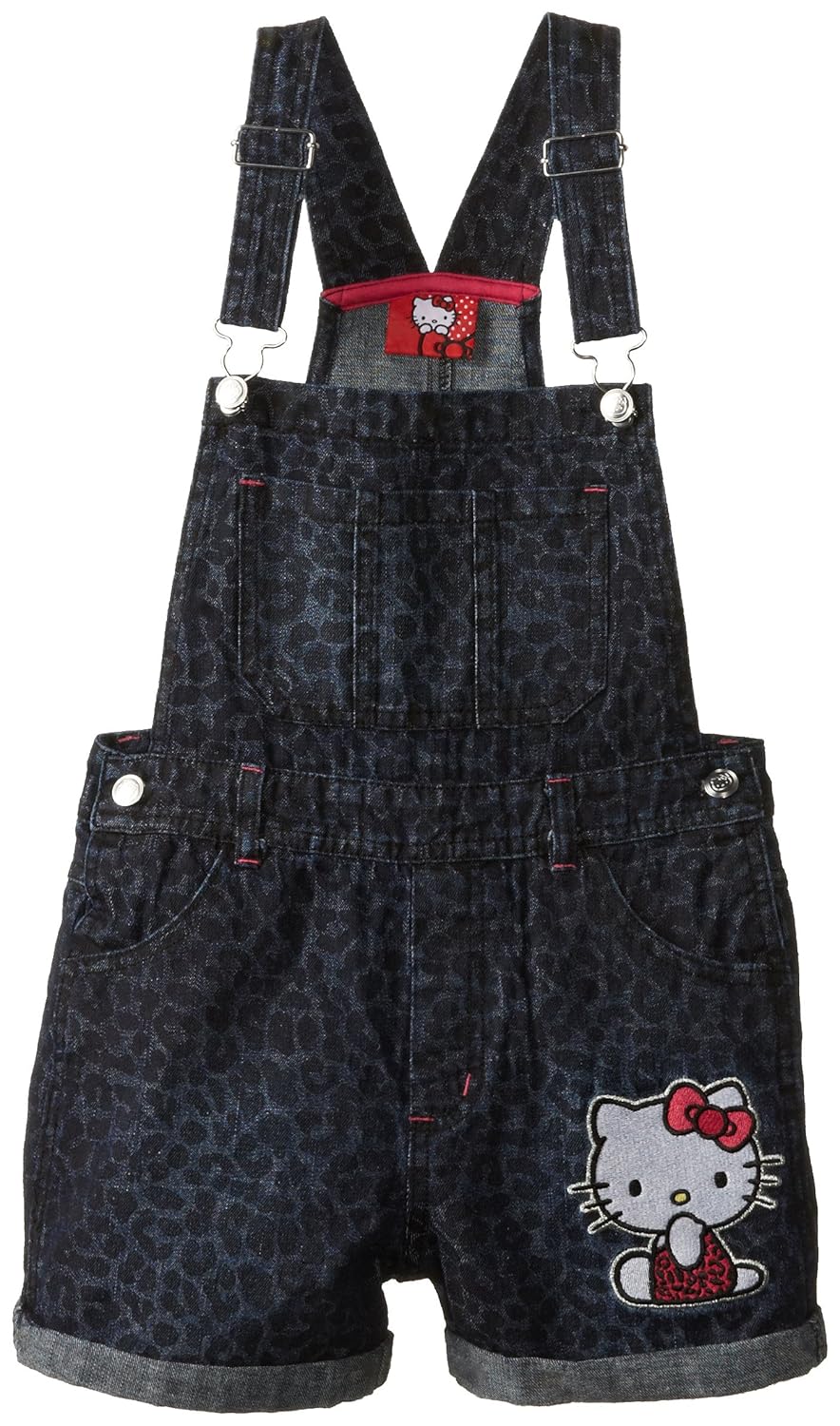 

Hello Kitty Big Girls' Leopard Overalls