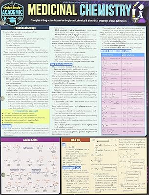 Medicinal Chemistry: A Quickstudy Laminated Reference Guide