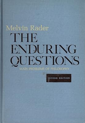The enduring questions;: Main problems of philosophy