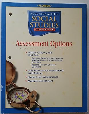 Houghton Mifflin Social Studies Florida: Ass Opt Blm&Ans Key Lv 4