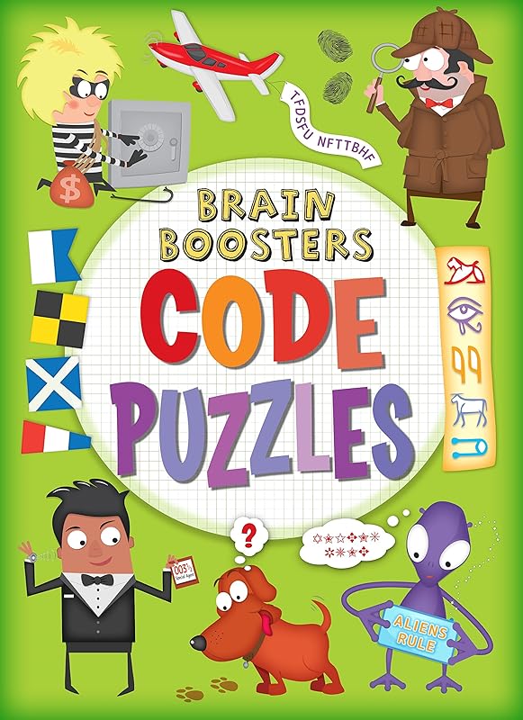 Brain Boosters: Code Puzzles by Graham Rich