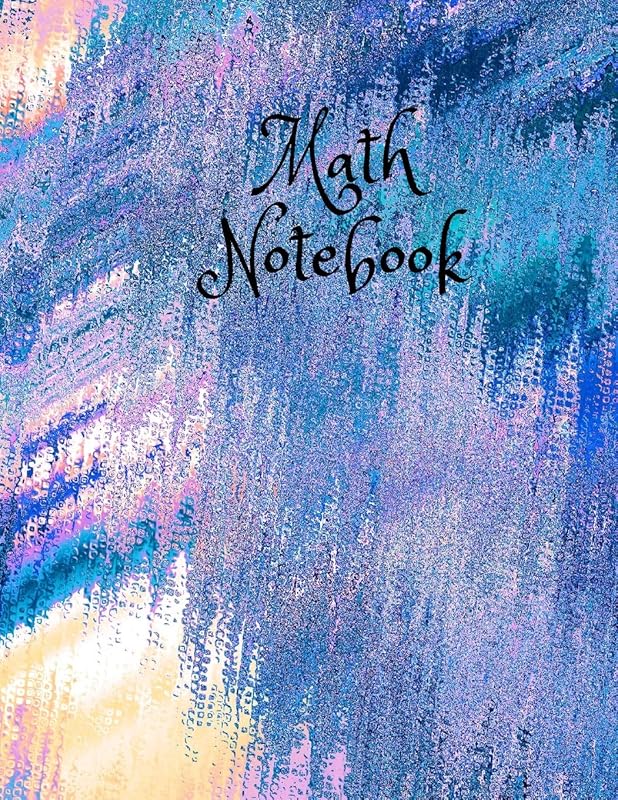 Math Notebook: 120 pages, math notebook, quad ruled workbook, 8.5 x 11 inch large soft cover journal, 4 squares per inch suited for kids and students by Jenu Innb Fumigenu