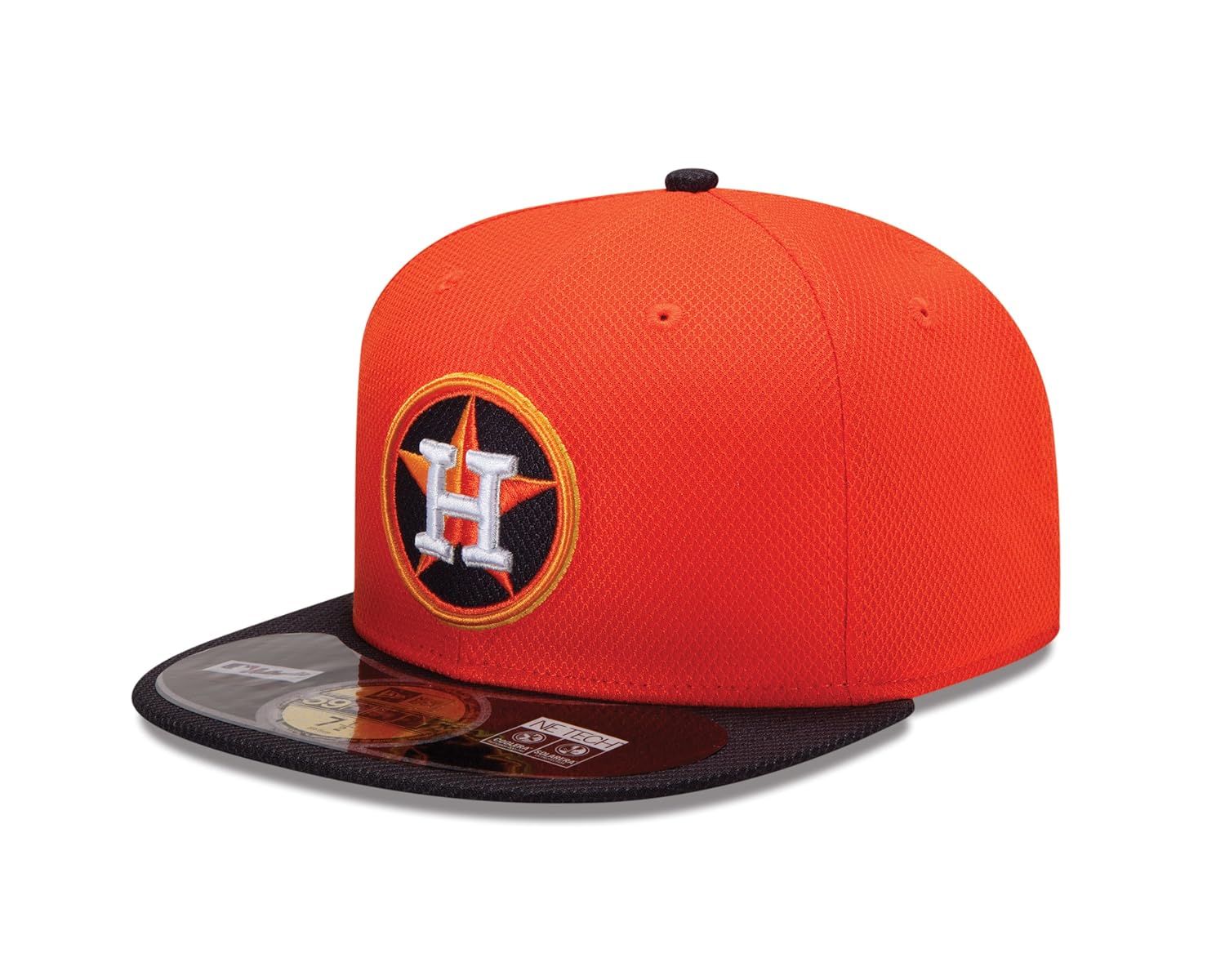 

MLB Houston Astros Batting Practice 59Fifty Baseball Cap, Orange/Black