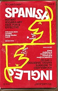Vocabulearn-Spanish/English Level 2: Instant Vocabulary Fast, Fun, and Effective (2 Cassettes and Wordlist)