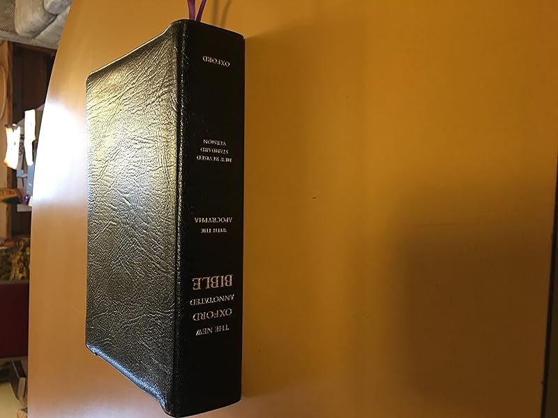 The New Oxford Annotated Bible with the Apocrypha, New Revised Standard Version by Bruce M. Metzger