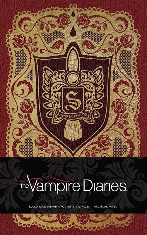 The Vampire Diaries Hardcover Ruled Journal (Science Fiction Fantasy) by Insight Editions