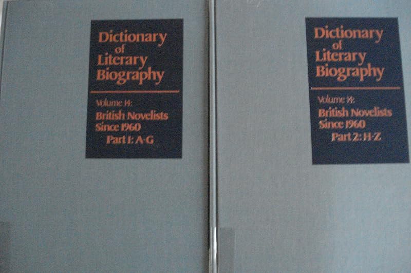 DLB 14: British Novelists Since 1960 (Dictionary of Literary Biography, 14) by Jay Hailo