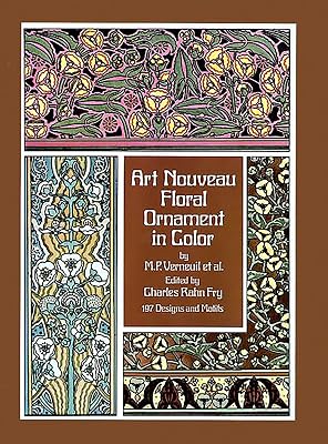 Art Nouveau Floral Ornament in Color (Dover Pictorial Archive)