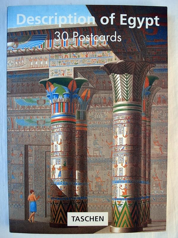 Descriptions of Egypt Postcard Bood by Taschen Publishing