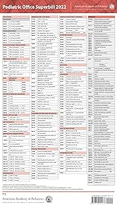 Pediatric Office Superbill 2022