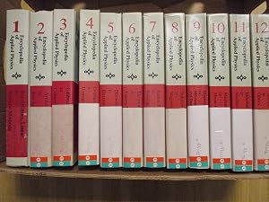 Encyclopedia of Applied Physics. Volumes 1-23 with Index volume (complete set)