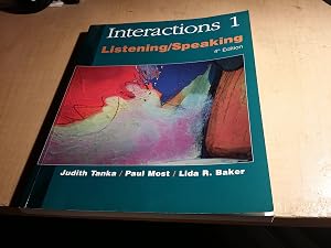 Interactions 1: Listening / Speaking, 4th Edition by Judith Tanka