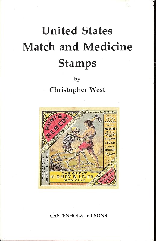 United States match and medicine stamps by Christopher West