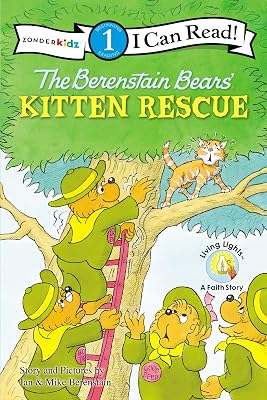 The Berenstain Bears Kitten Rescue (I Can Read! / Good Deed Scouts / Living Lights)