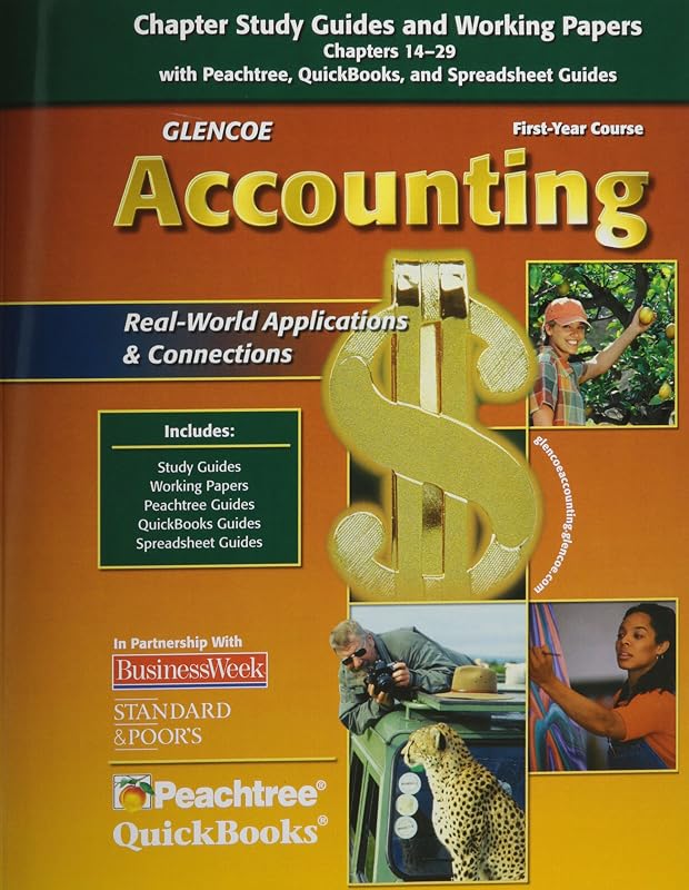 Glencoe Accounting: First Year Course, Chapters 14-29, Working Papers (GUERRIERI: HS ACCTG) by McGraw-Hill Education