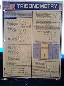 Trigonometry (Quickstudy Reference Guides - Academic)