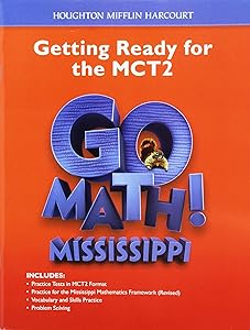 Houghton Mifflin Harcourt Go Math! Mississippi: Student Edition Test Prep Grade 2