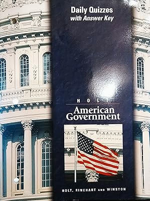 Daily Quizzes W/Ansky Holt Amer Govt 99