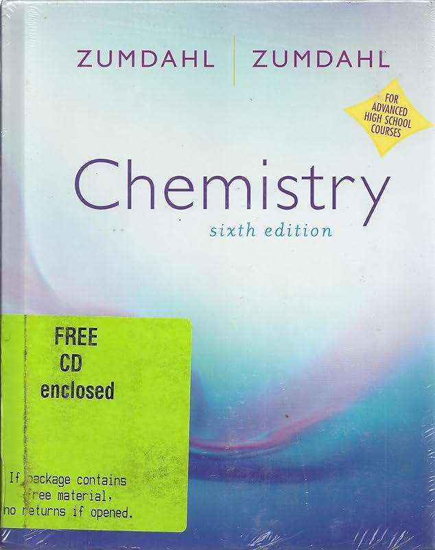 Chemistry by Steven S. Zumdahl