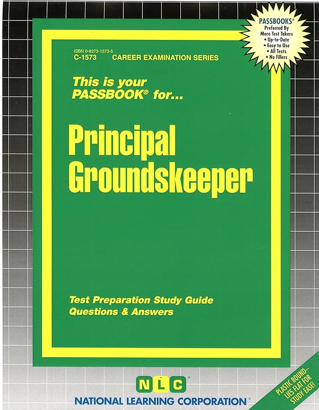 Principal Groundskeeper(Passbooks) (Career Examination Series) by National Learning Corporation