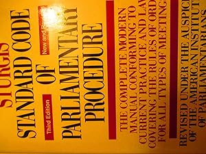 Standard Code of Parliamentary Procedure by Alice Sturgis