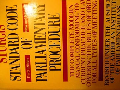 Standard Code of Parliamentary Procedure