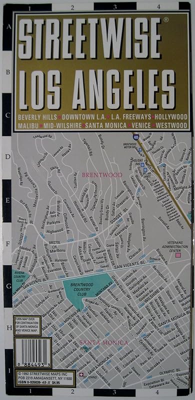 Streetwise Los Angeles by Streetwise Maps