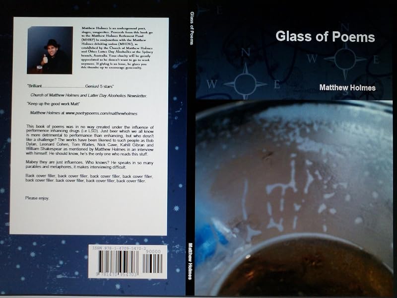 Glass of Poems by Matthew Holmes