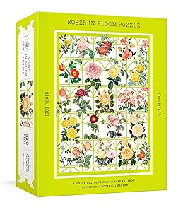 Roses in Bloom Puzzle: A 1000-Piece Jigsaw Puzzle Featuring Rare Art from the New York Botanical Garden: Jigsaw Puzzles for Adults by The New York Botanical Garden