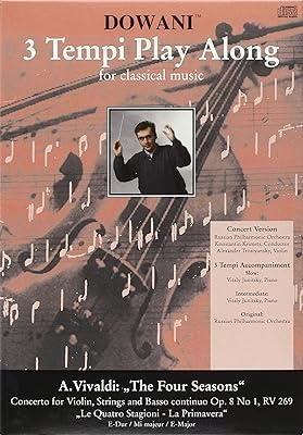 Vivaldi - Concerto for Violin, Strings and Basso Continuo Op. 8 No 1, RV 297 "Spring" (3 Tempi Play Along for Classical Music)