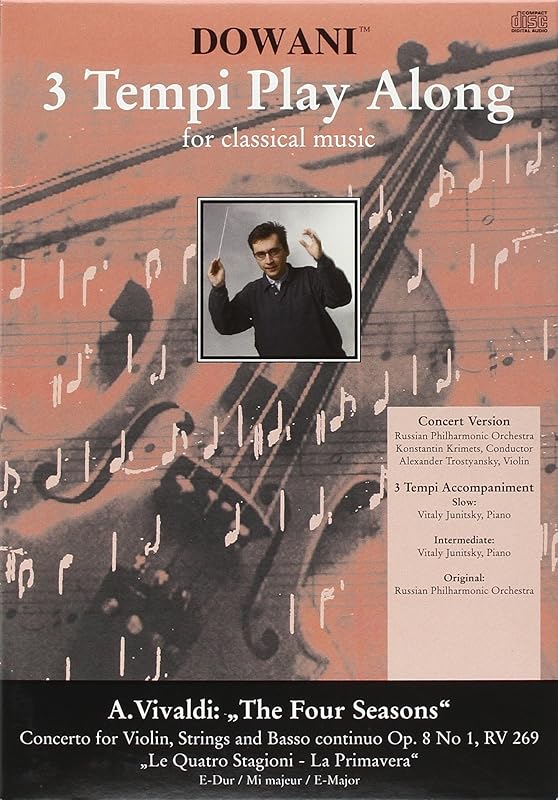 Vivaldi - Concerto for Violin, Strings and Basso Continuo Op. 8 No 1, RV 297 "Spring" (3 Tempi Play Along for Classical Music) by Antonio Vivaldi