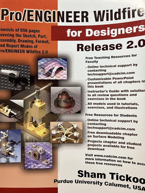 Pro/ENGINEER Wildfire for Designers Release 2.0 by Sham Tickoo